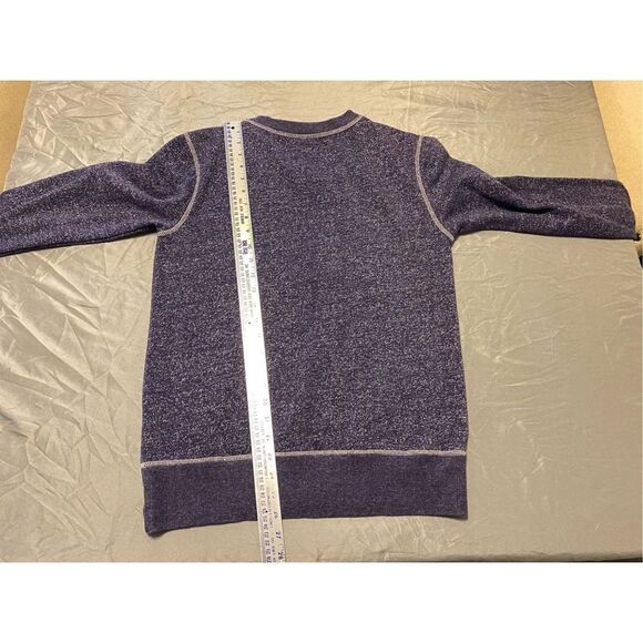 New England Patriots Sweater Womens Medium BLUE Pullover Crewneck NFL Football - Picture 4 of 5